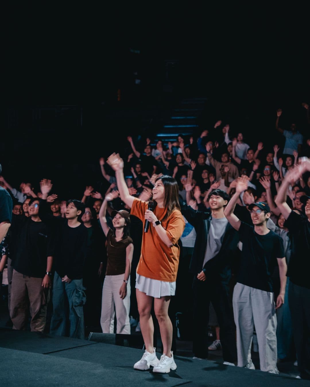 Community interaction at Rhythm Live